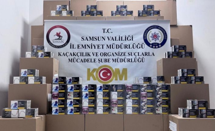 Kaçakçılara gece baskını: 500 bin TL’lik yasa dışı ürün ele geçirildi