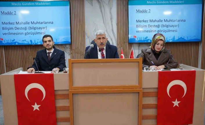 Kahta Belediye Meclisi, deprem ve Filistin konusunda önemli kararlar aldı