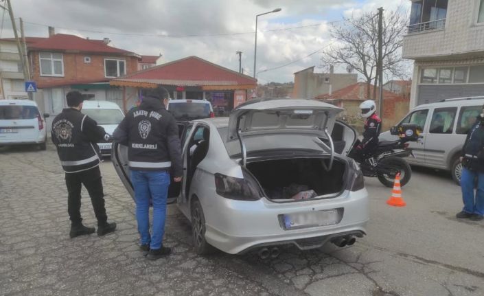 Kırklareli’nde asayiş ve trafik denetimi