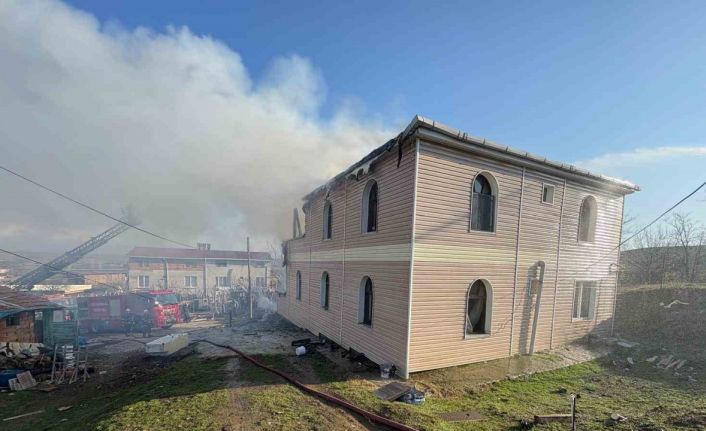 Kırklareli’nde ev yangını