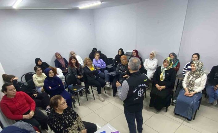 KO-MEK kursiyerlerine afet bilinci eğitimi