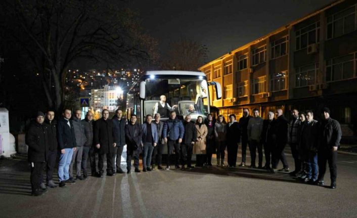 Kocaeli heyeti deprem bölgesinde inceleme yapacak