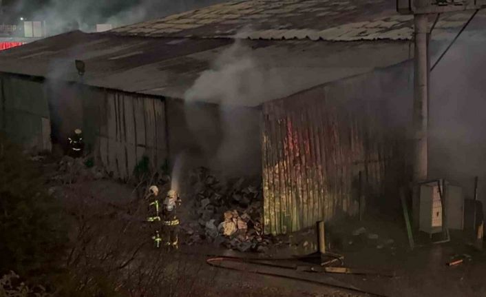 Kocaeli’de fabrika yangını