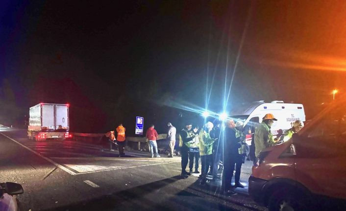 Konya’da ilçe belediye başkanı kaza yaptı: 1 yaralı