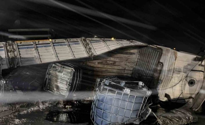 Konya’da tipi ve buzlanma kazaya neden oldu: 1 yaralı