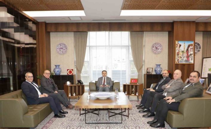 Kütahya OSB Yönetim Kurulu’ndan Vali Musa Işın’a ziyaret