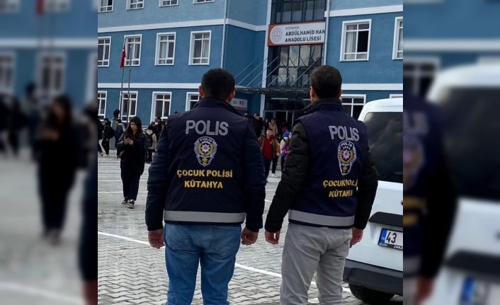 Kütahya’da okul çevrelerinde güvenlik denetimi