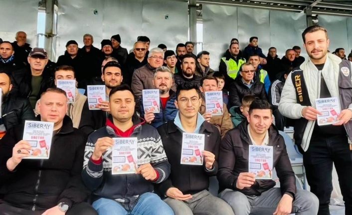 Kütahya’da stadyumdaki seyirciler yasadışı bahis ve oltalama konularında bilgilendirildi