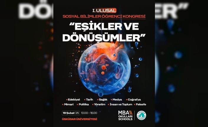 Lise öğrencilerinin düzenleyeceği I. Ulusal Sosyal Bilimler Öğrenci Kongresi için geri sayım başladı
