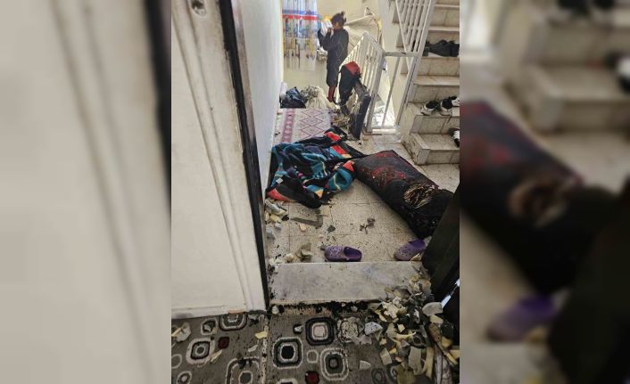 Mardin’de ev yangınında 9 kişi dumandan etkilendi