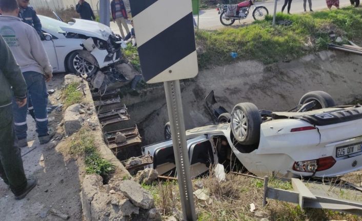 Mersin’de trafik kazası: 1 ölü, 3 yaralı