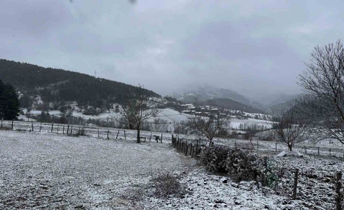 Meteoroloji uyarmıştı: Beklenen kar yağışı Kastamonu’da başladı