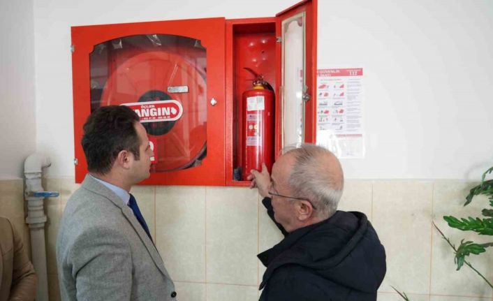 Muğla’da okul ve kurumlarda yangın güvenliği denetimleri sürüyor