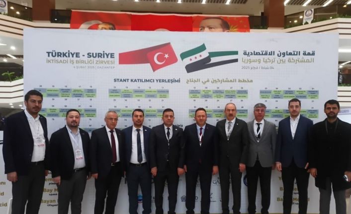 MÜSİAD yetkilileri, Suriye’nin yeniden imarı için Suriyeli işadamları ile buluştu