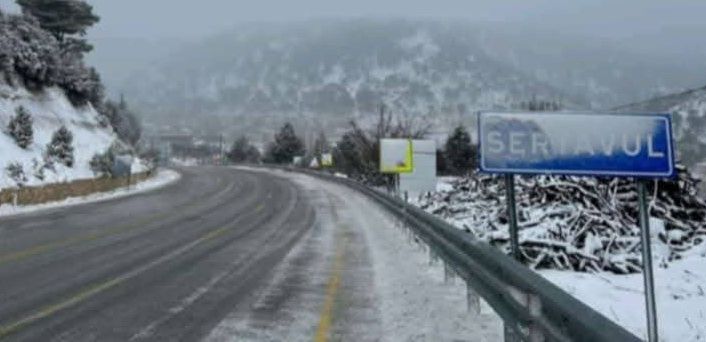 Mut Sertavul Geçidinde kar lastiği ve zincirsiz araçlara izin verilmiyor