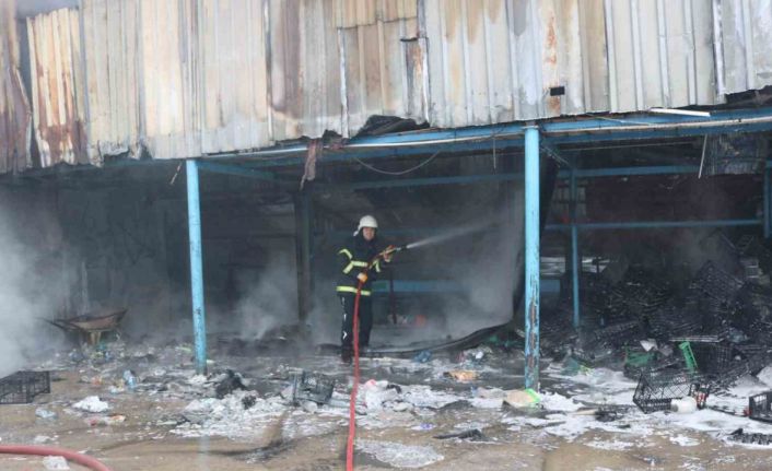 Nevşehir’de geri dönüşüm işletmesinde yangın