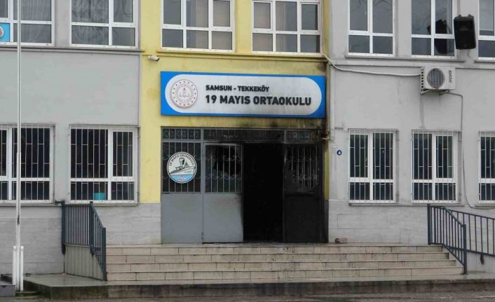 Okulda yangın çıktı, eğitime 1 gün ara verildi