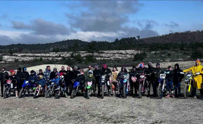 Osmancalı motokros pistinde sona doğru yaklaşıldı