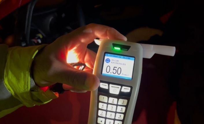 (Özel) Denetimde 0.50 promil çıktı, sınırda kaldığını öğrenince derin bir ’oh’ çekti