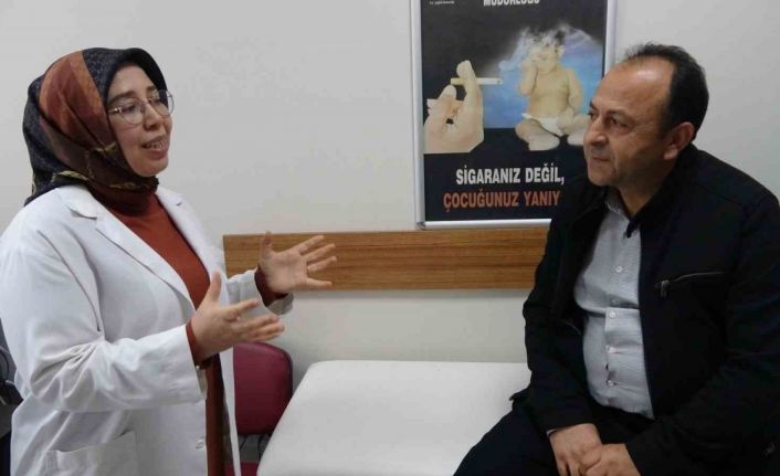 Polikliniklere başvuranların yüzde 80’i sigarayı bıraktı