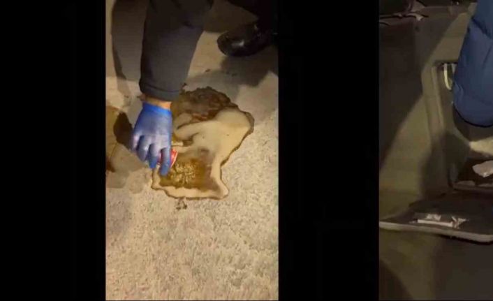 Polis doğalgaz kombisi ve kolanın içinde uyuşturucu aradı