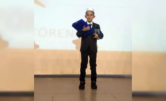Proje sınıfı öğrencisi Akyol bölge ikincisi oldu