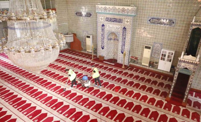 Ramazan ayı öncesi camilerde temizlik seferberliği