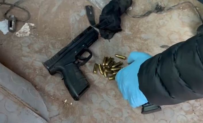 Samsun’da silah operasyonu