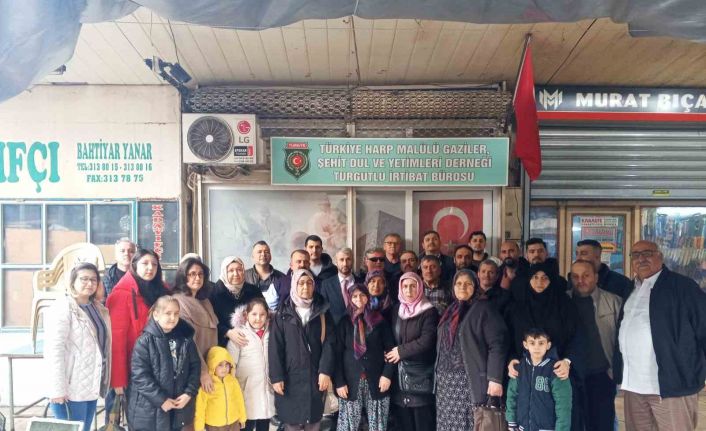 Şehit aileleri ve gazileri buluşturan ziyaret