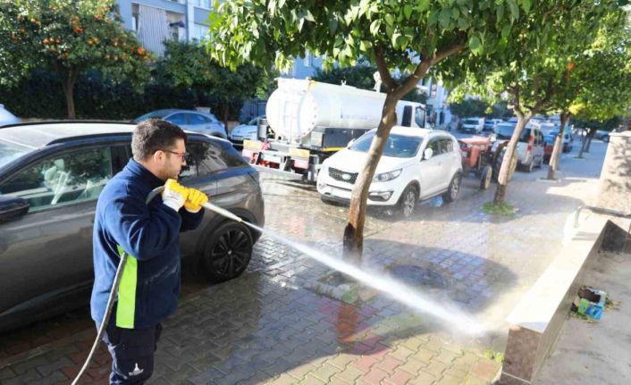 Selçuk sokaklarında temizlik harekâtı