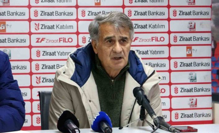 Şenol Güneş: "Kazanmak için geldiğimiz müsabakada 2 puan kaybederek gidiyoruz"