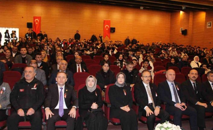 Siirt’te 6 Şubat depreminin 2. yılında anma programı düzenlendi