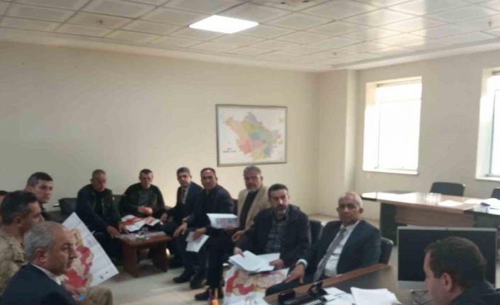 Siirt’te av dönemi komisyonu toplantısı