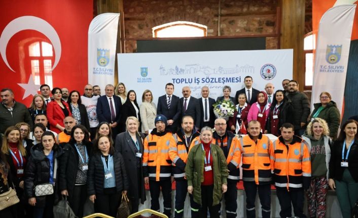 Silivri Belediyesi Toplu İş Sözleşmesi İmza Töreni gerçekleştirdi