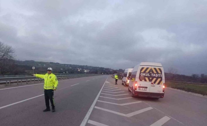 Sinop’ta polis denetimleri