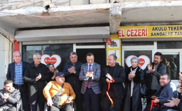 Şırnak’ta engelli araçların tamiri için atölye açıldı