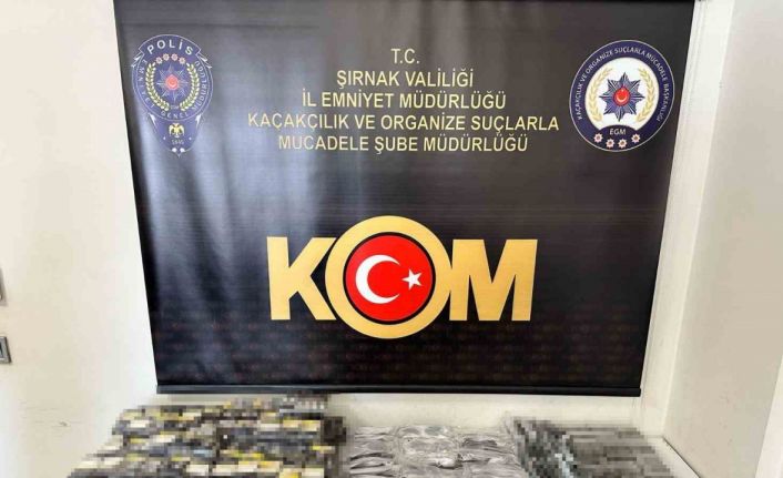 Şırnak’ta terör, kaçakçılık ve asayiş operasyonlarında 38 şüpheli hakkında işlem yapıldı