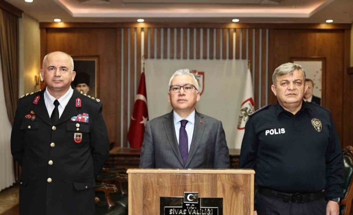 Sivas’ta asayiş olayları geçen yıla göre yüzde 23 azaldı