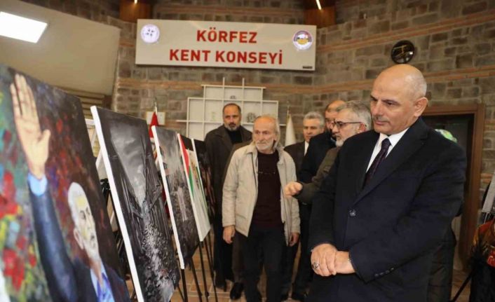 "Siyah Beyaz Gazze" sergisi duygulandırdı