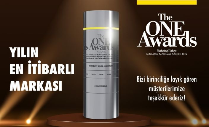 ŞOK Marketler "Yılın İtibarlısı" ödülünü aldı
