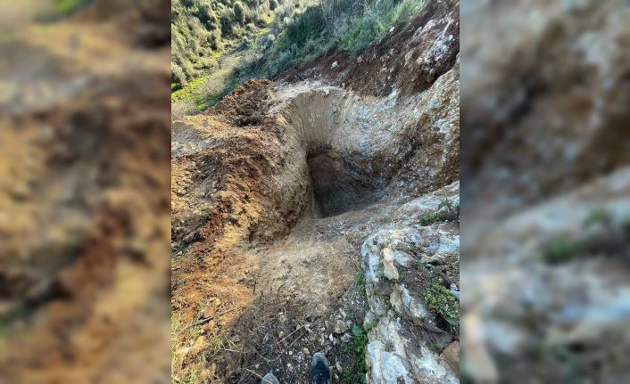 Söke’de kaçak kazı operasyonu