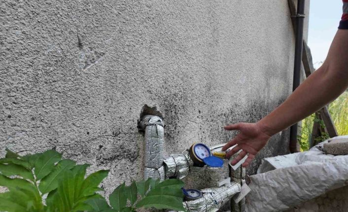 Su sayaçlarının donmaması için önlem şart