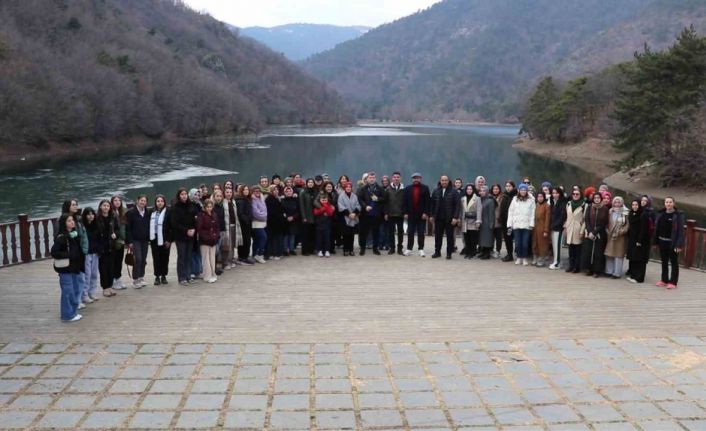 Taşovalı kadınlar Boraboy Gölü’nde doğa yürüyüşü yaptı