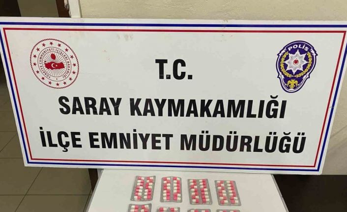 Tekirdağ’da 111 adet uyuşturucu hap ele geçirildi