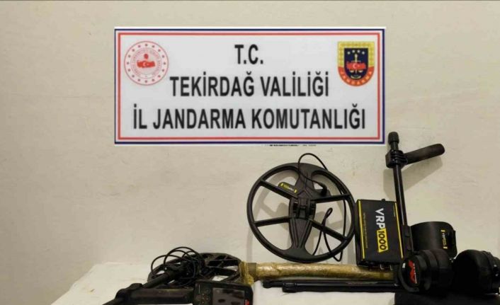 Tekirdağ’da tarihi eser operasyonu