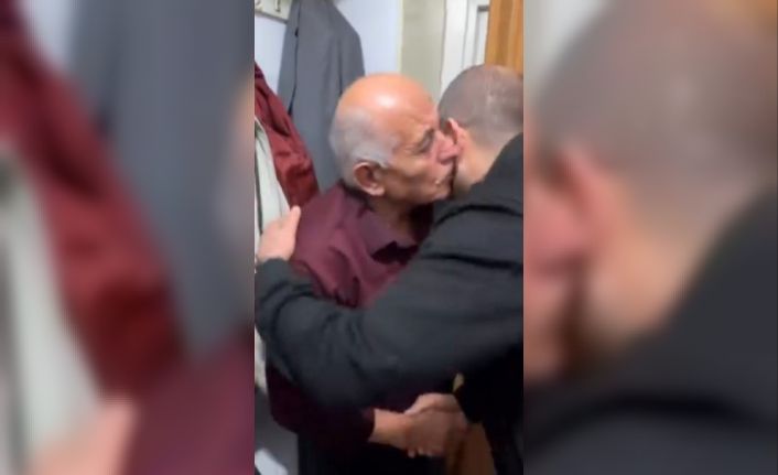 Torunlarından yarım asrı deviren dede ve neneye duygulandıran sürpriz
