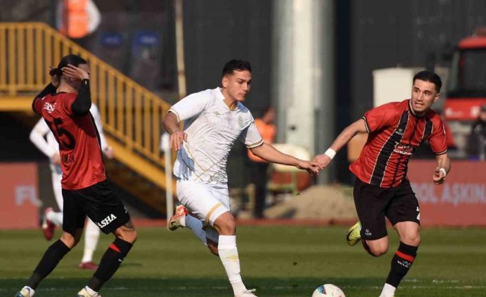 Trendyol 1. Lig: Manisa FK: 2 - Fatih Karagümrük: 2