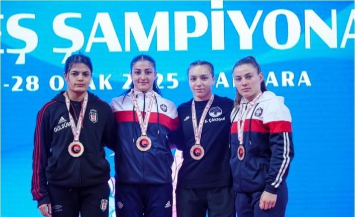 Türkiye Güreş Şampiyonası’ndan başarılarla döndüler