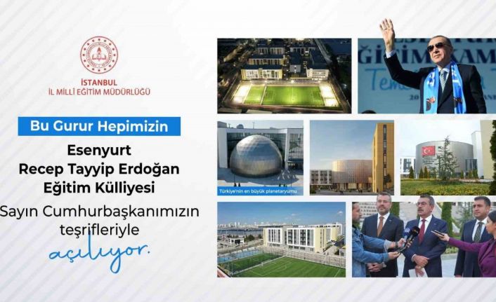 Türkiye’nin en büyük lise eğitim yerleşkesi yarın açılıyor