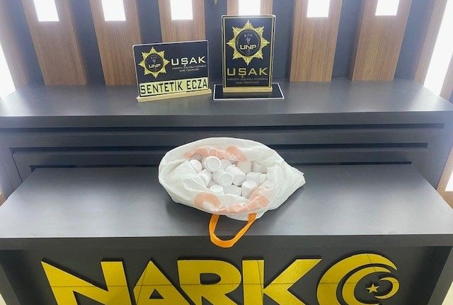 Uşak’ta uyuşturucu operasyonu